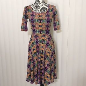 EUC Gorgeous LulaRoe Nicole Dress